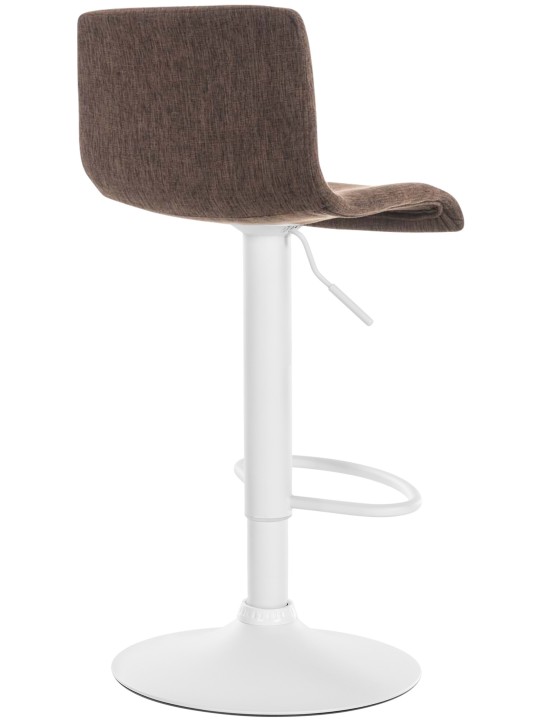 Scaun de bar țesătură Hoover W, maro