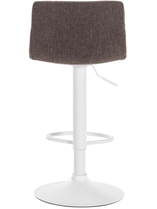 Scaun de bar țesătură Hoover W, maro