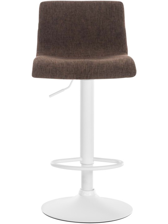 Scaun de bar țesătură Hoover W, maro