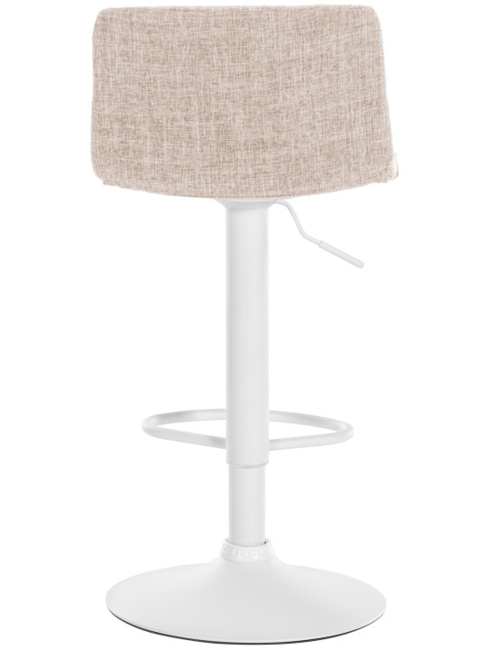 Scaun de bar țesătură Hoover W, crem Scaun de bar țesătură Hoover W, crem