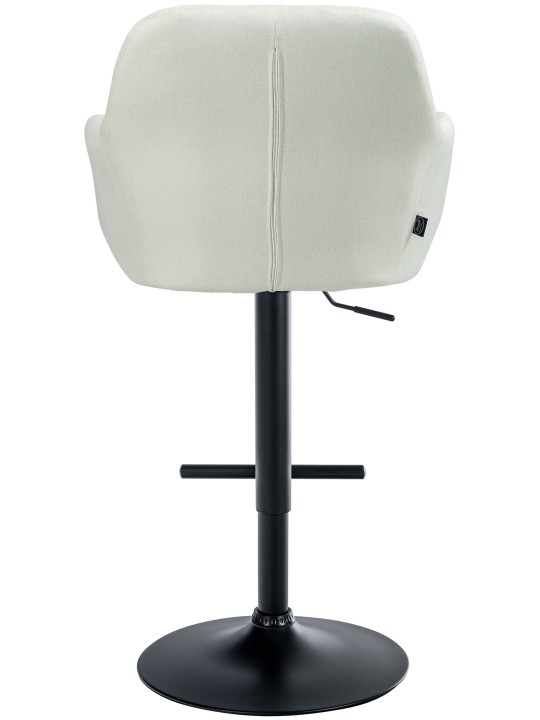 Scaun bar Natoma stofa, crem