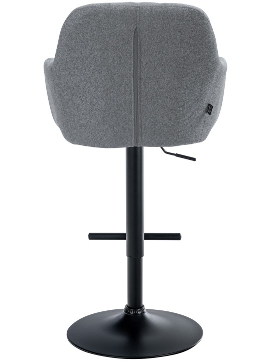 Scaun bar Natoma stofa, gri Scaun bar Natoma stofa, gri