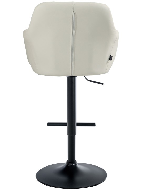 Scaun de bar Natoma imitatie piele, crem Scaun de bar Natoma imitatie piele, crem