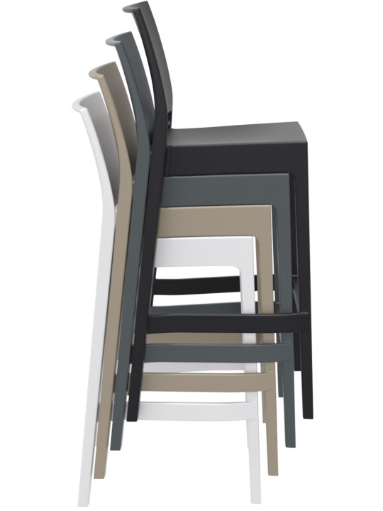 Scaun de bar Maya, măsliniu