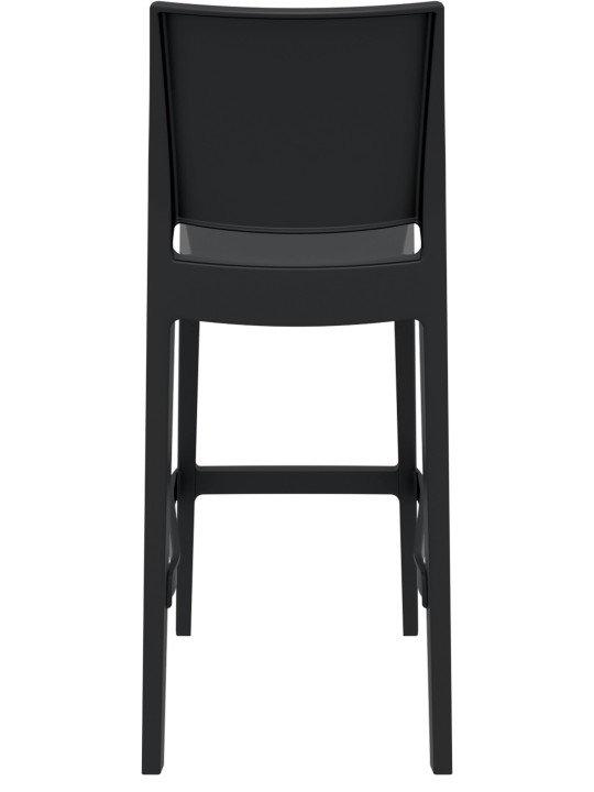 Set 2 scaune de bar Maya, negru