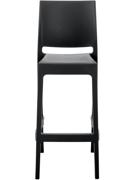 Set 2 scaune de bar Maya, negru