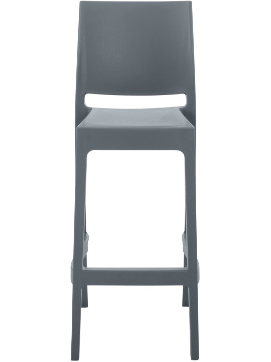 Set 2 scaune de bar Maya, gri închis