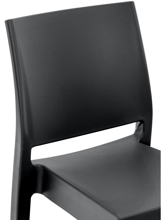 Set 2 scaune de bar Maya, negru