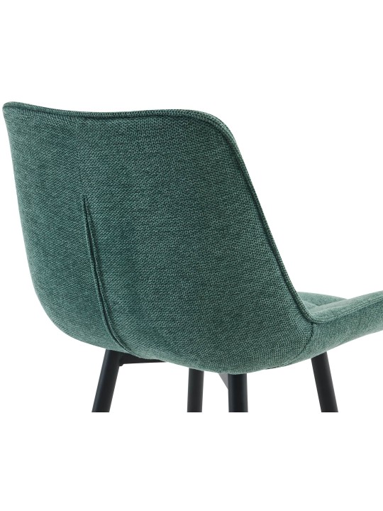 Scaun de bar țesătură Dartford, verde