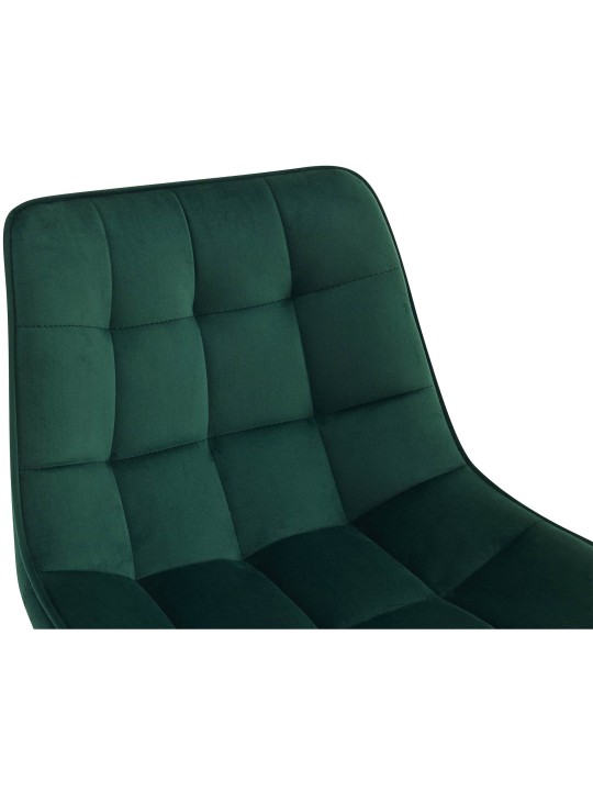 Scaun de bar Dartford catifea, verde