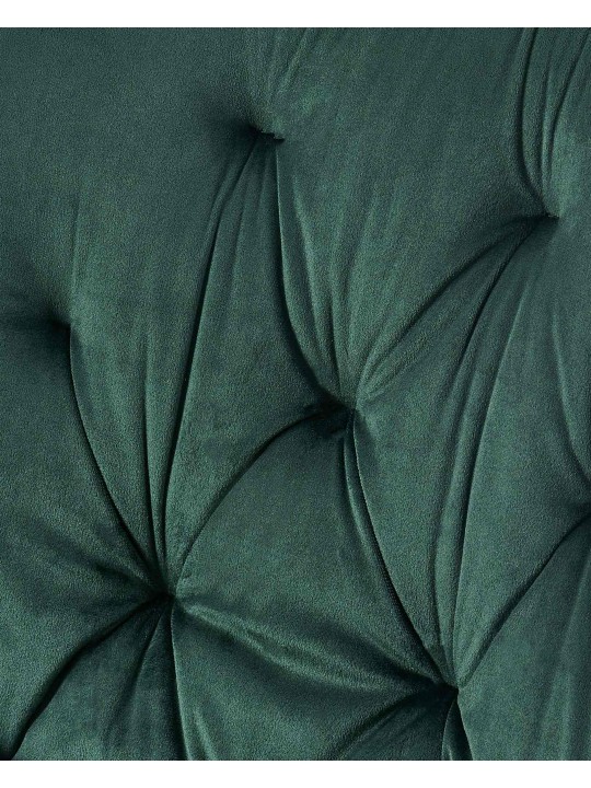 Scaun de sufragerie din catifea Wallace, verde