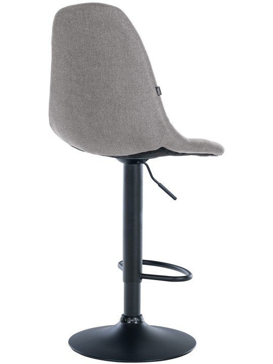 Scaun de bar Elmore stofa B, gri Scaun de bar Elmore stofa B, gri