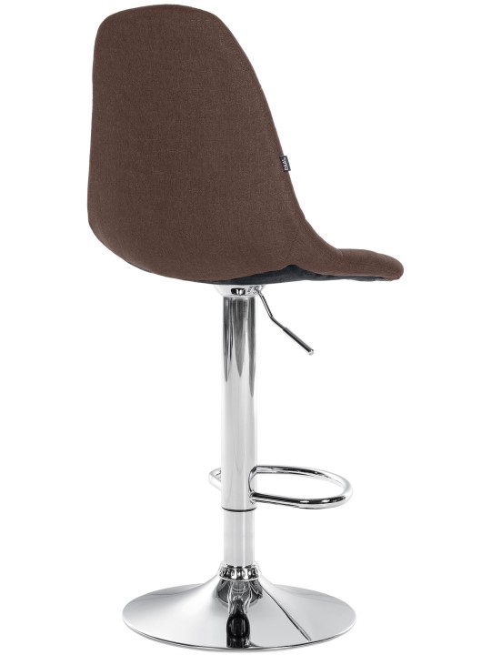 Scaun de bar Elmore material C, maro