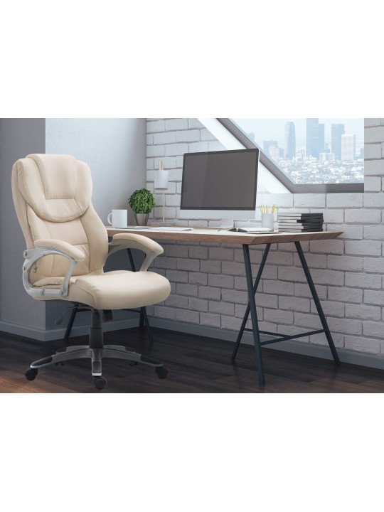 Scaun de birou Texas V2, crem Scaun de birou Texas V2, crem