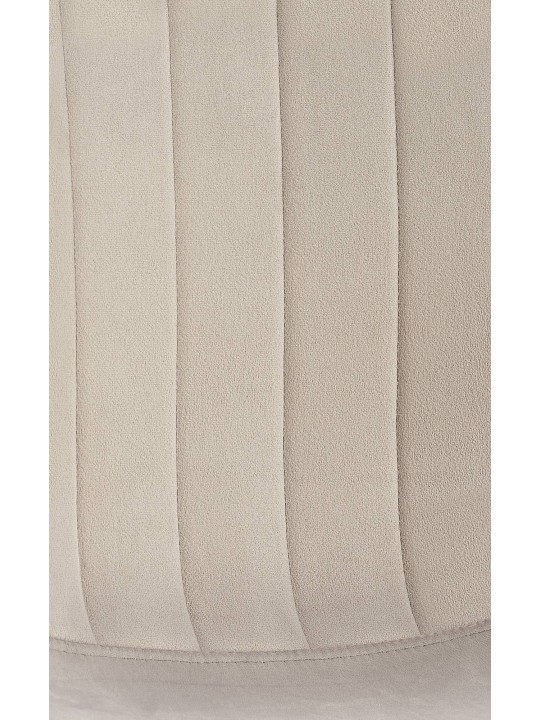 Set 4 scaune de sufragerie Baxter catifea, gri