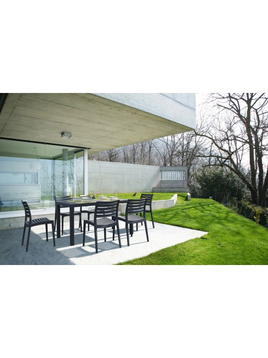 Scaun Ares, gri închis