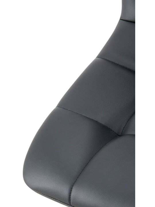 Set 4 scaune din imitatie piele Antibes, negru Set 4 scaune din imitatie piele Antibes, negru