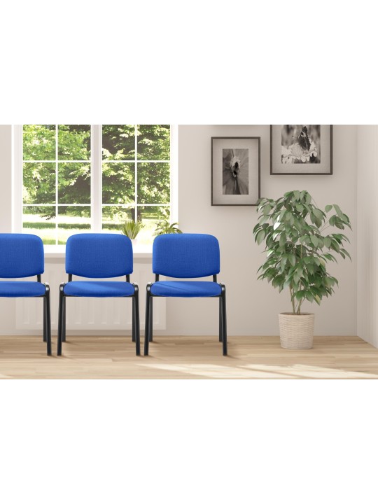 Scaun vizitator Ken material, albastru Scaun vizitator Ken material, albastru