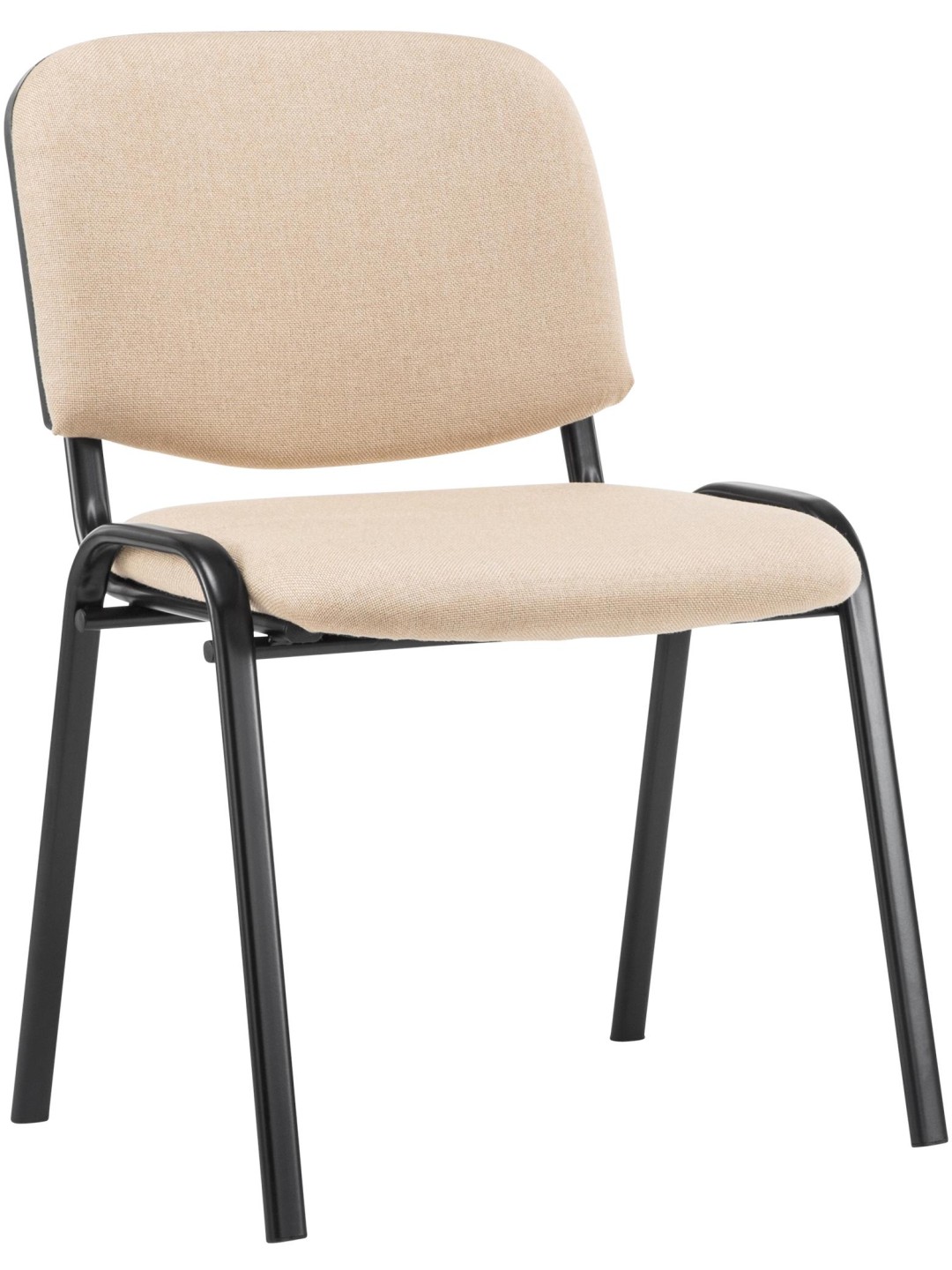 Scaun vizitator Ken material, crem