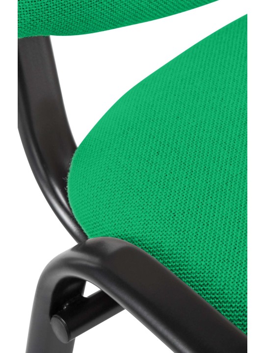 Scaun vizitator Ken material, verde