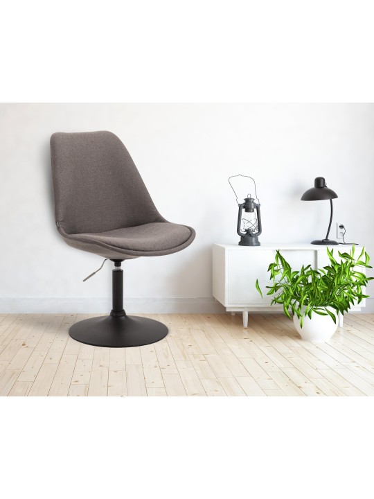 Scaun Maverick B stofa, gri închis