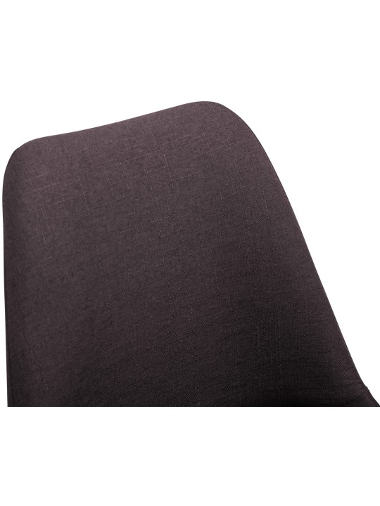 Scaun Maverick C stofa, maro