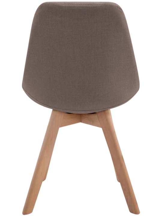 Scaun vizitator Borneo V2 țesătură Natura, taupe