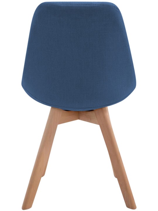 Scaun vizitator Borneo V2 țesătură Natura, albastru