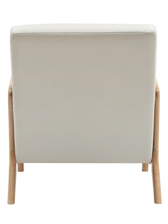 Fotoliu țesătură Hibbing, crem