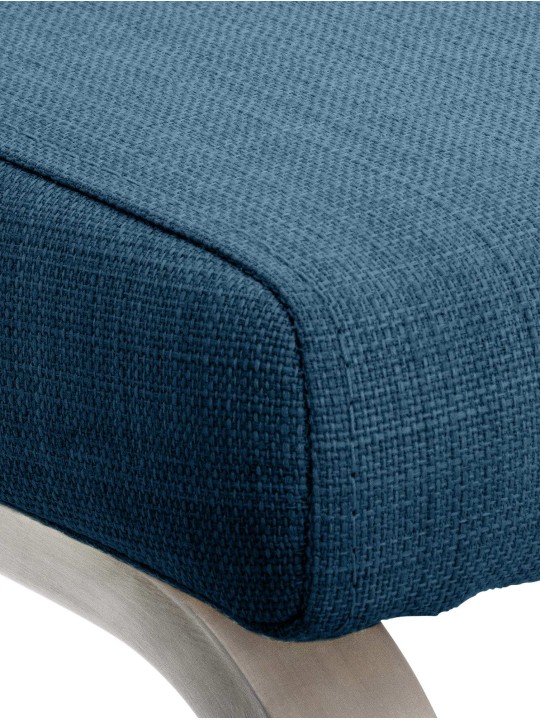 Scaun de sufragerie Belfort FABRIC, albastru