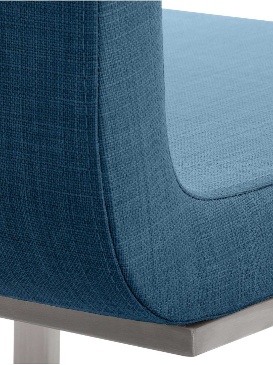 Scaun de sufragerie Belfort FABRIC, albastru