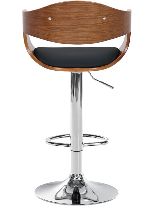 Scaun de bar Kingston C, nuc/negru