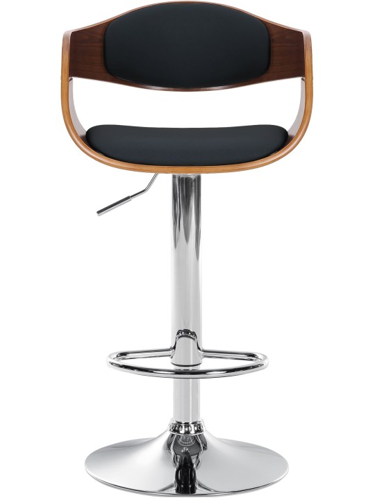 Scaun de bar Kingston C, nuc/negru