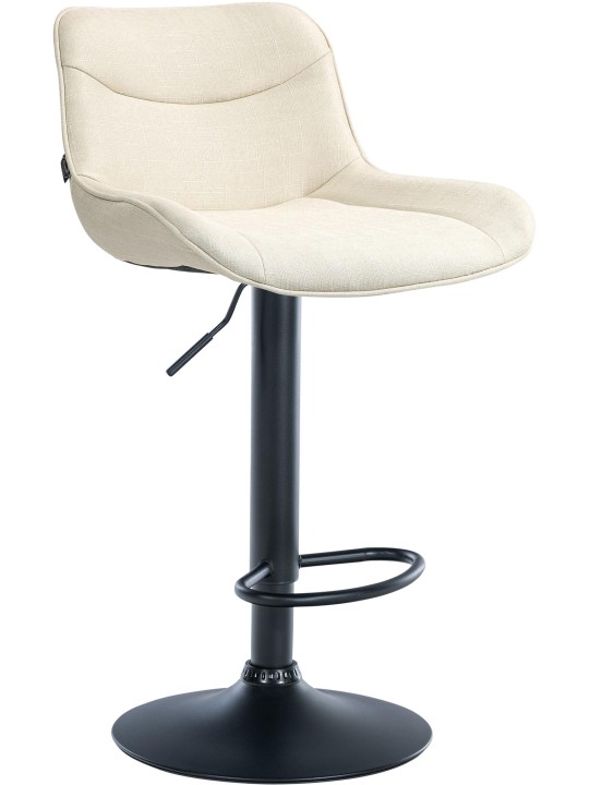 Scaun de bar Tesatura Vonore, crem