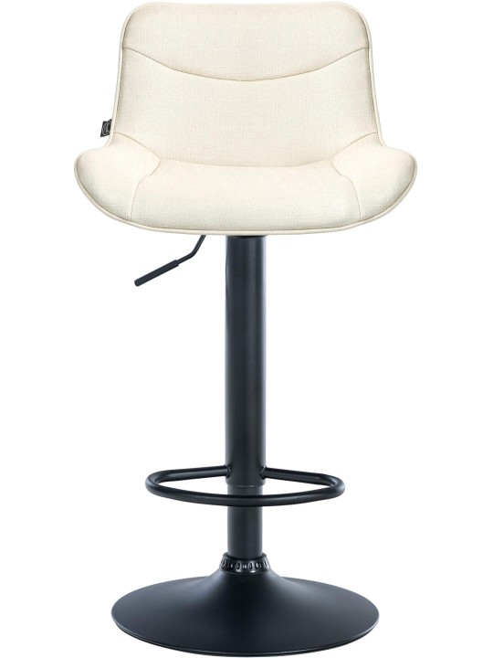 Scaun de bar Tesatura Vonore, crem