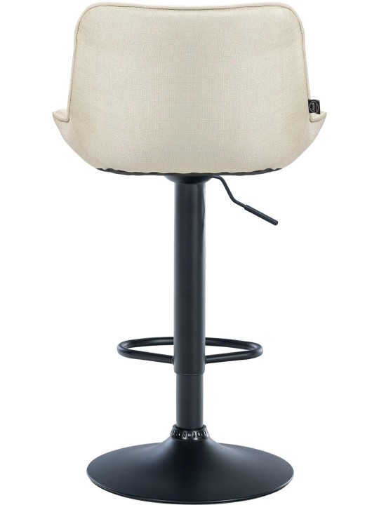 Scaun de bar Tesatura Vonore, crem