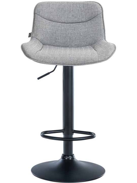 Scaun de bar Tesatura Vonore, gri