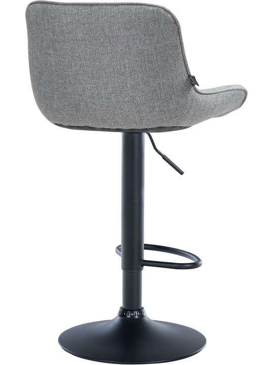 Scaun de bar Tesatura Vonore, gri