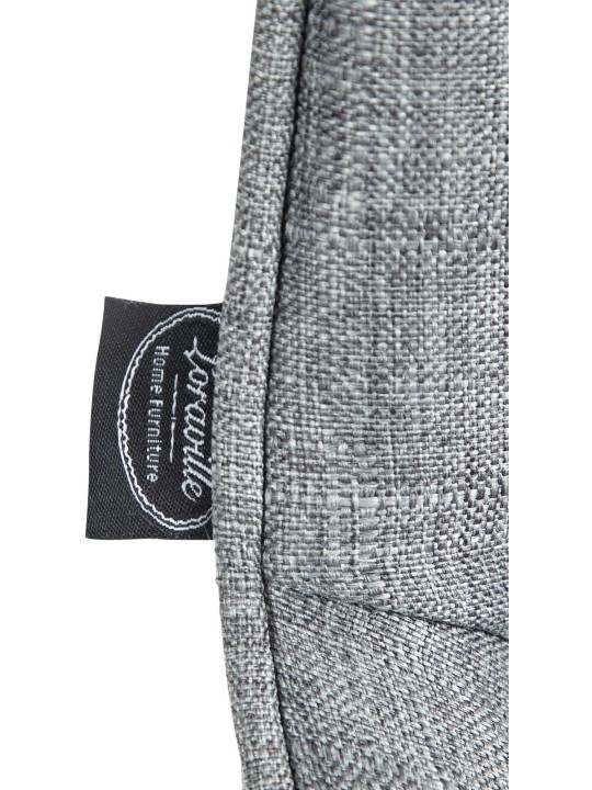 Scaun de bar Tesatura Vonore, gri