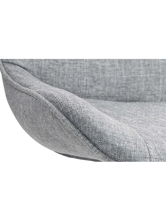 Scaun de bar Tesatura Vonore, gri
