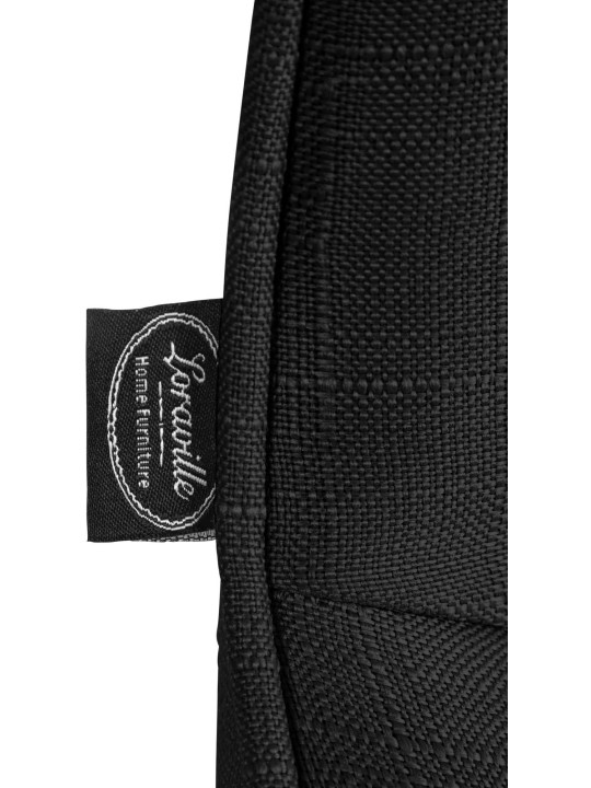 Scaun de bar Tesatura Vonore, negru Scaun de bar Tesatura Vonore, negru