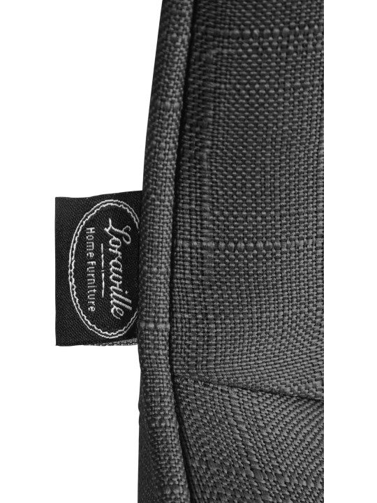 Scaun de bar Tesatura Vonore, gri închis