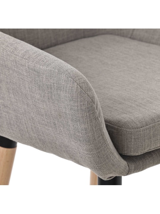 Scaun de bar Tesatura Grant, gri