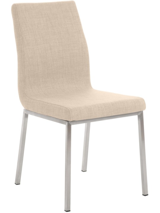 Scaun de sufragerie Colmar FABRIC, crem