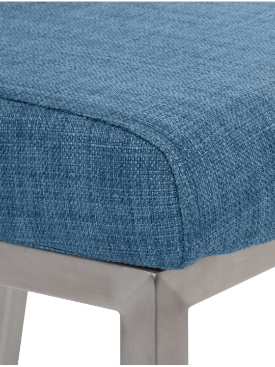Scaun de sufragerie Colmar FABRIC, albastru Scaun de sufragerie Colmar FABRIC, albastru