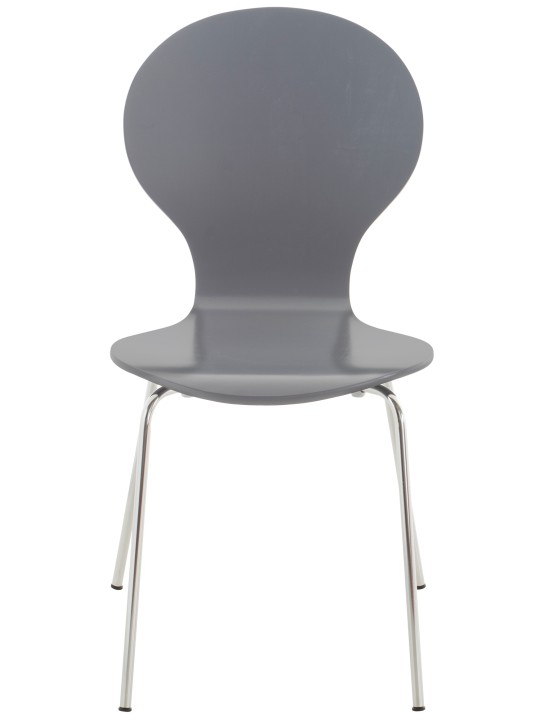 Set 2 scaune vizitator Diego, gri