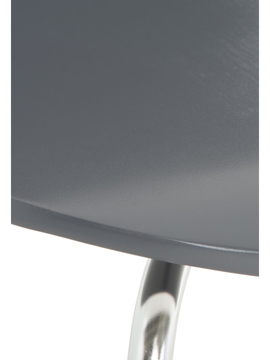 Set 2 scaune vizitator Diego, gri