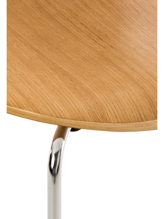 Set 2 scaune vizitator Diego, stejar