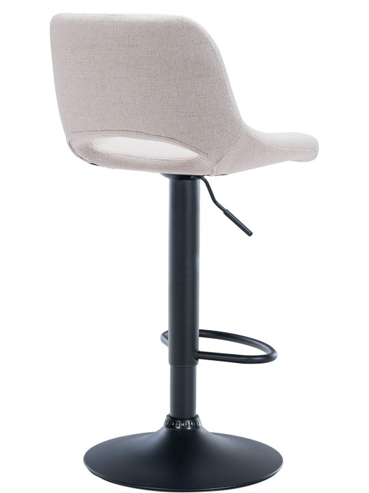 Scaun de bar Tesatura Camden, crem