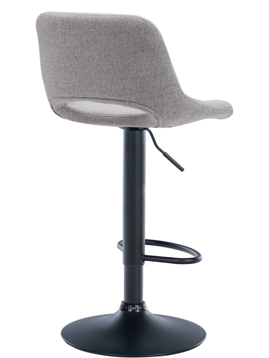 Scaun de bar Tesatura Camden, gri deschis Scaun de bar Tesatura Camden, gri deschis